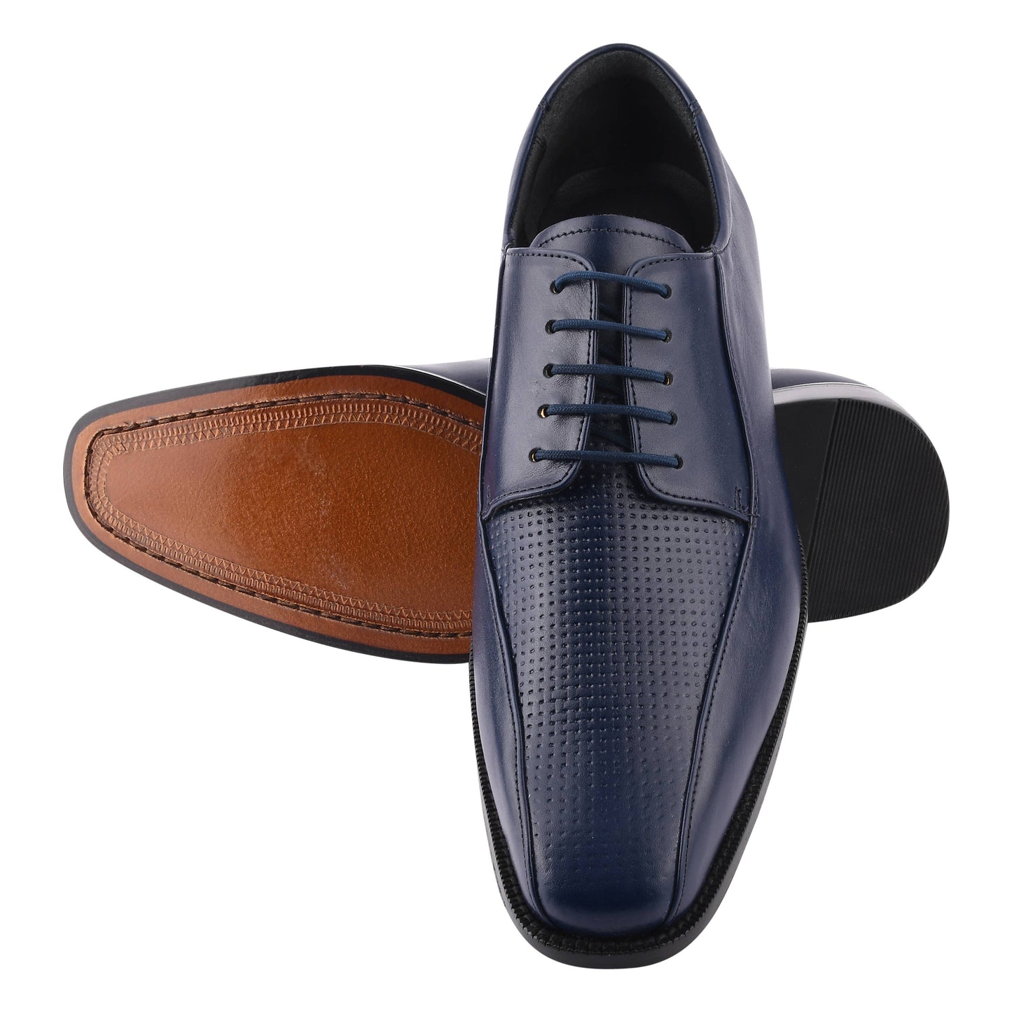 LIBERTYZENO Men's Derby Style Genuine Leather formal shoes