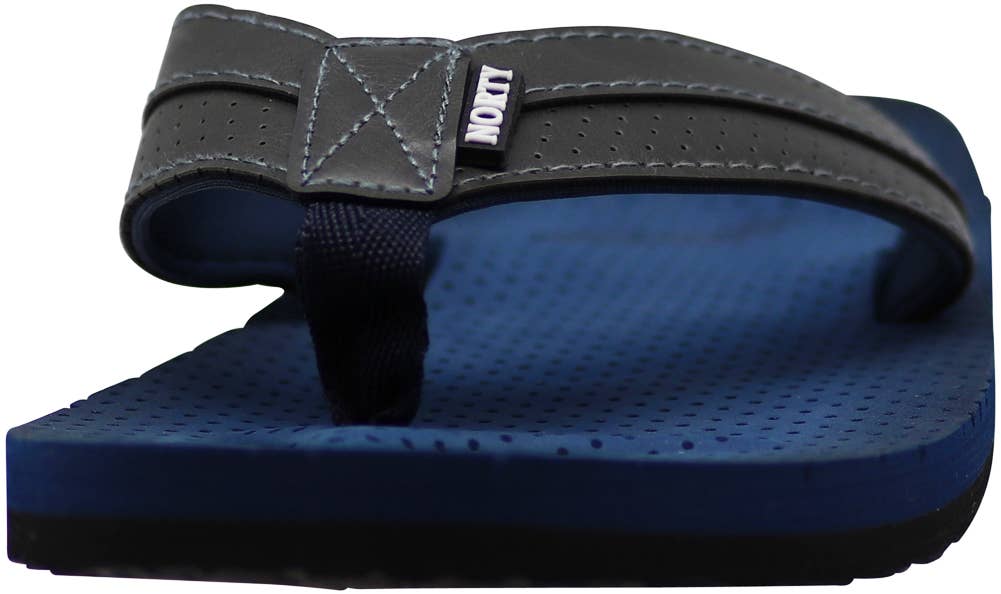 Norty Men's Soft EVA Sandal 41452, Navy - Black