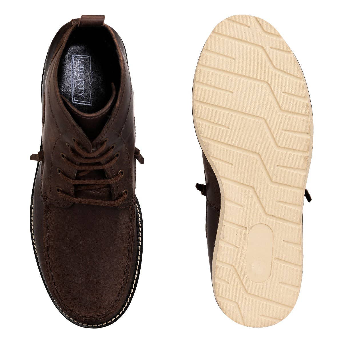 LibertyZeno Auda Leather Lace-Up Boots