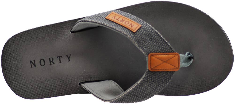 Norty Men's Soft EVA Sandal 41449, Grey