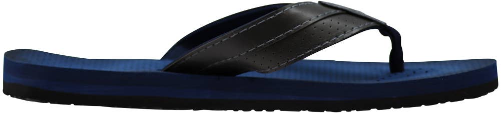 Norty Men's Soft EVA Sandal 41452, Navy - Black