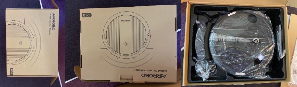 AIRROBO Robot Vacuum Cleaner, 2600Pa Strong Suction, WiFi Connected, App Control, Works with Alexa and Google Home, Self Charging, Ideal for Hard Floor, Carpet, Pet Hair, P10
