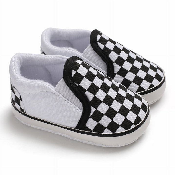 Baby Boy Pram Shoes, Size 1, 0-6 Months