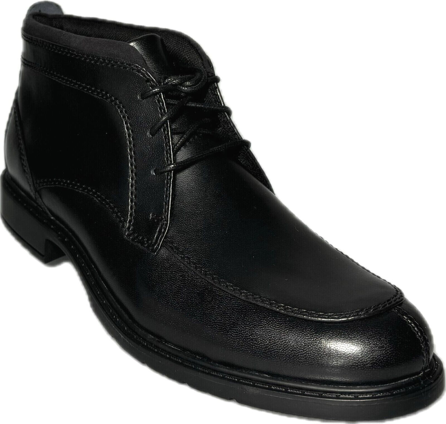 Bostonian Grantt Pryce Men's Black Waterproof Leather Chukka Boots