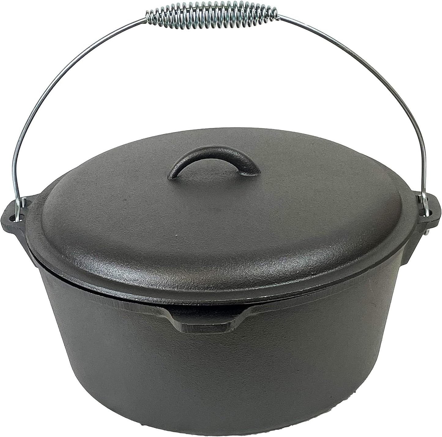 Cast Iron Dome Lid Dutch Oven 9 Quarts