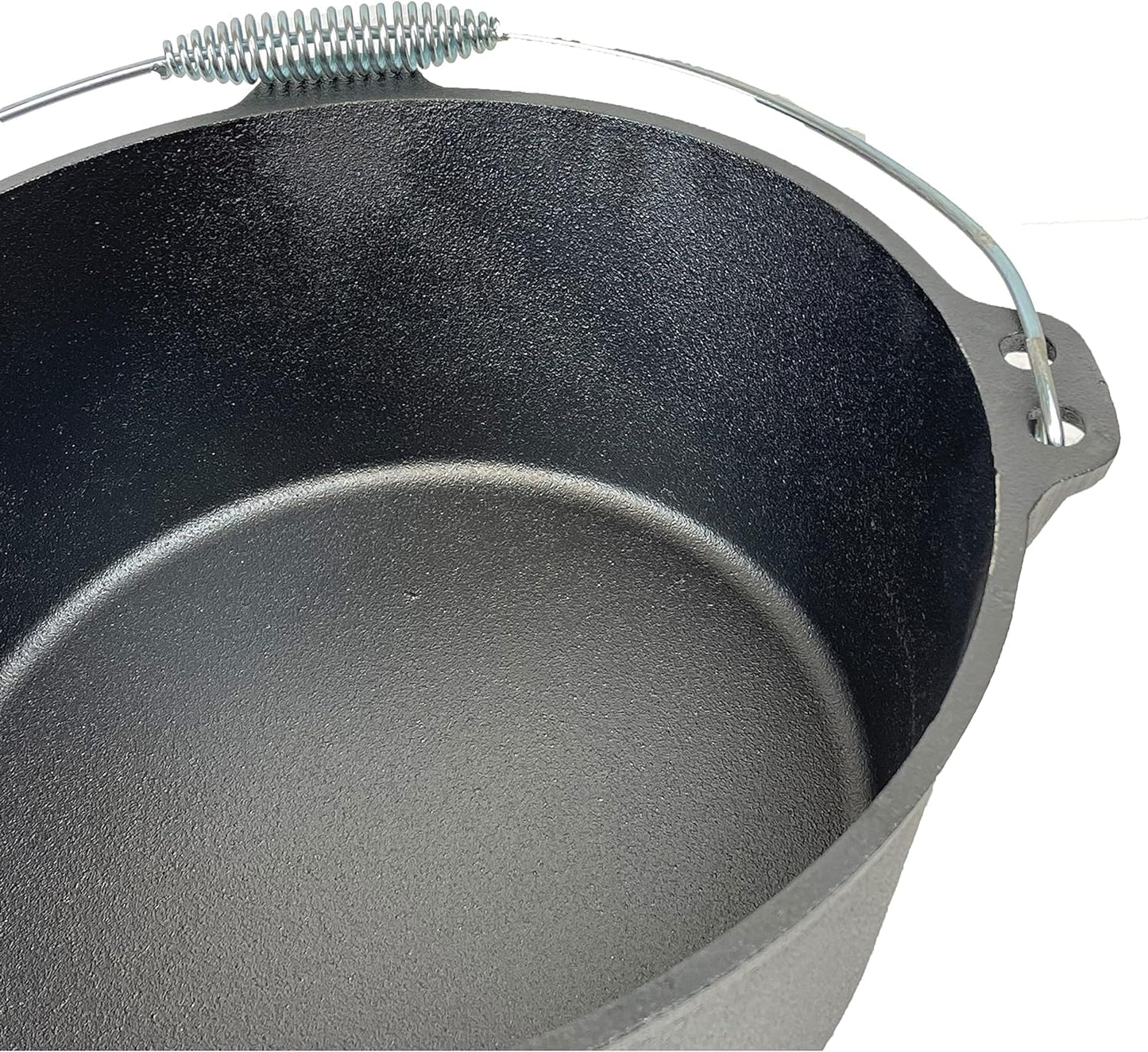 Cast Iron Dome Lid Dutch Oven 9 Quarts