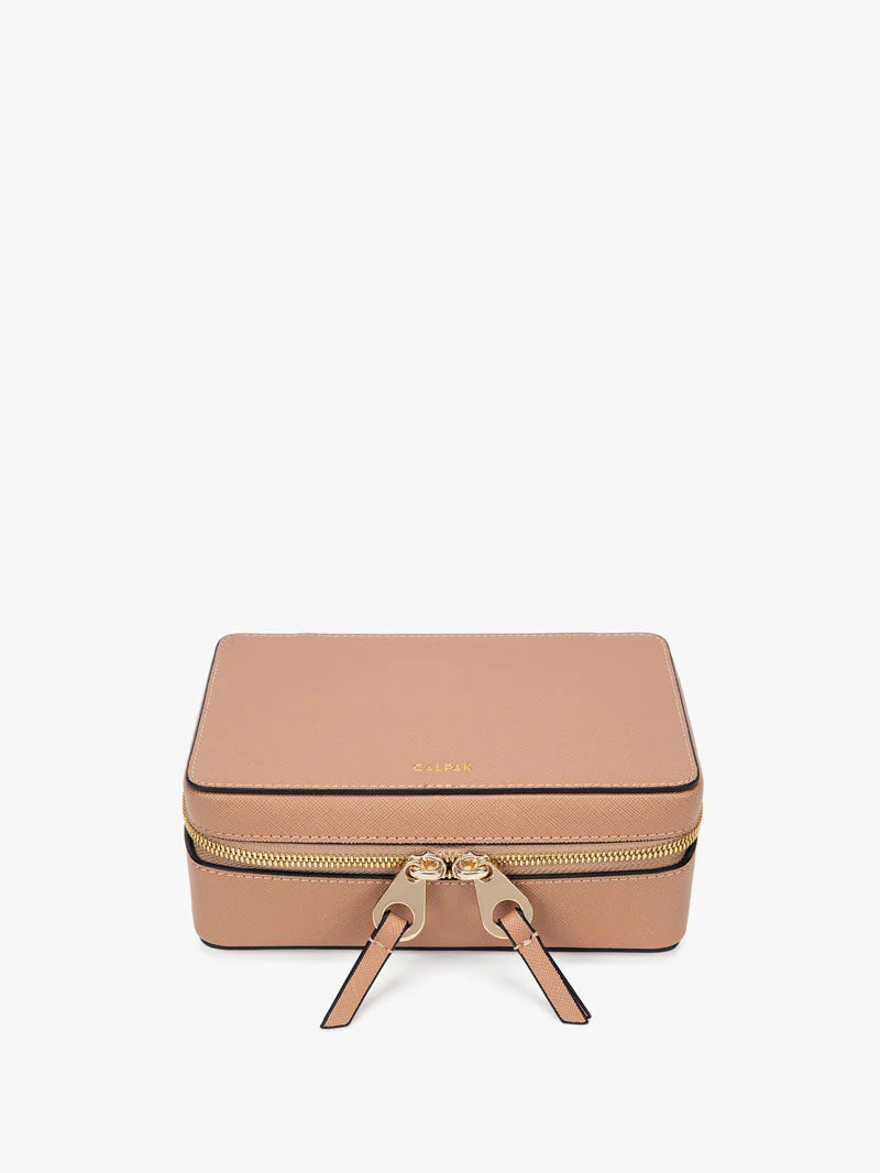 Calpak Jewelry Case, Caramel