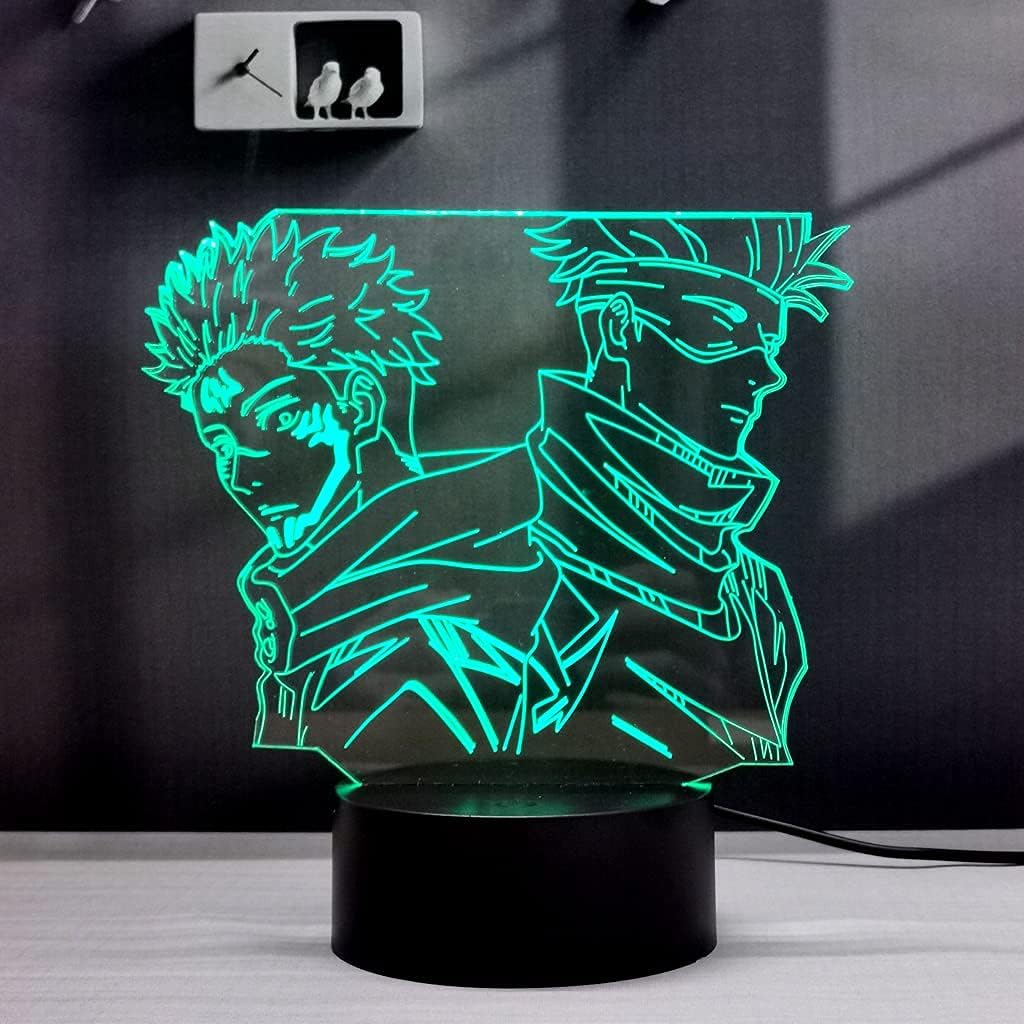 Jujutsu Kaisen 3D Illusion Lighting, 16 Colors Change Remote