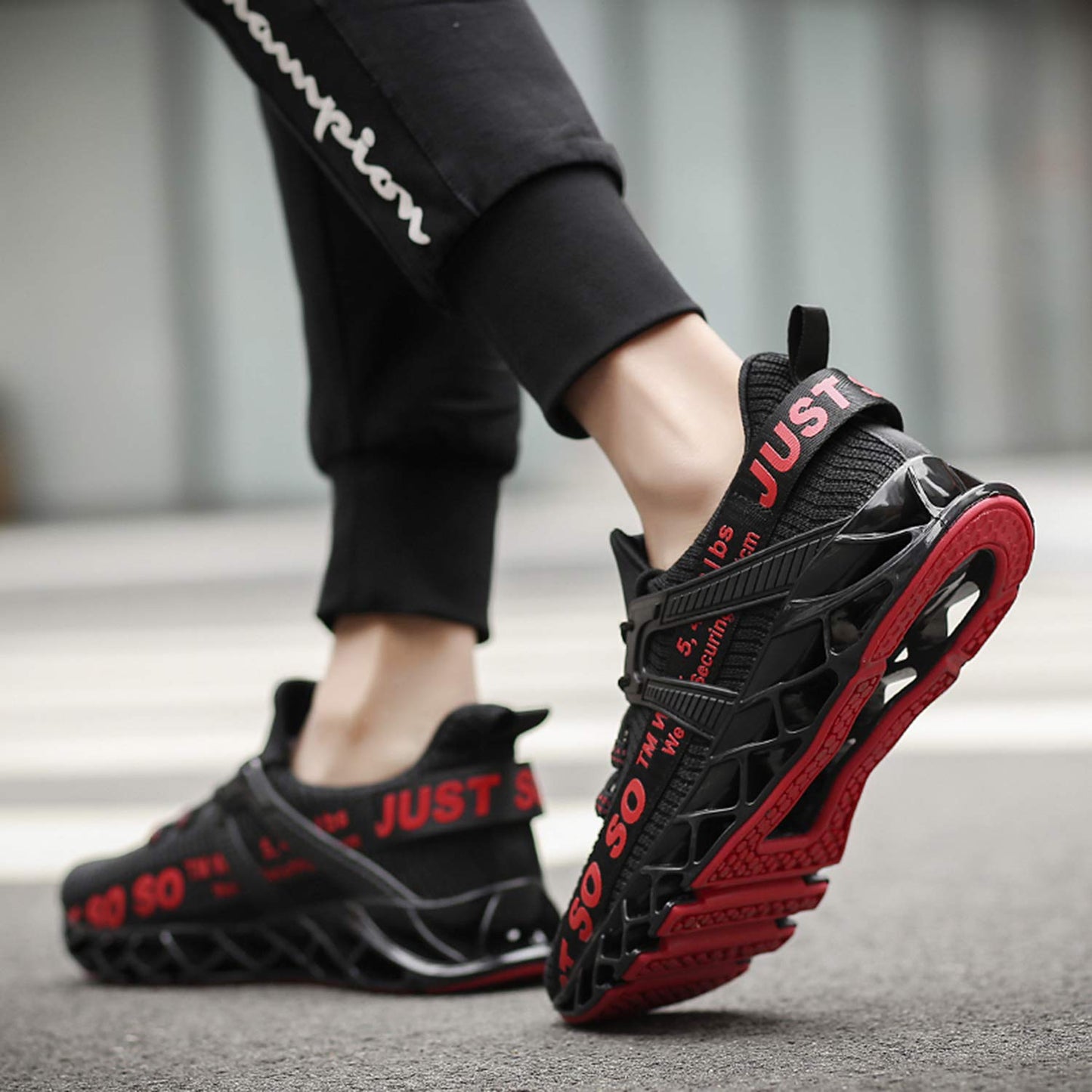 JointlyCreating Fashion Just So So Men Sports Footwear Blade Walking sneakers