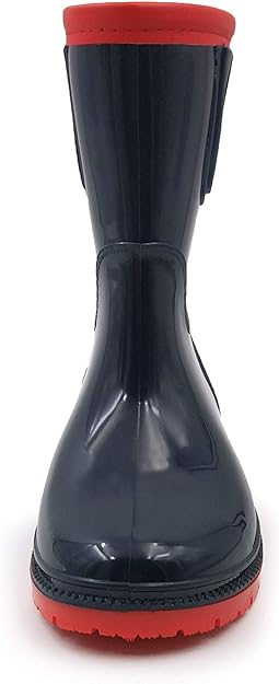 Kid Rain Boots, Chelsea Rubber, Waterproof, Size 13