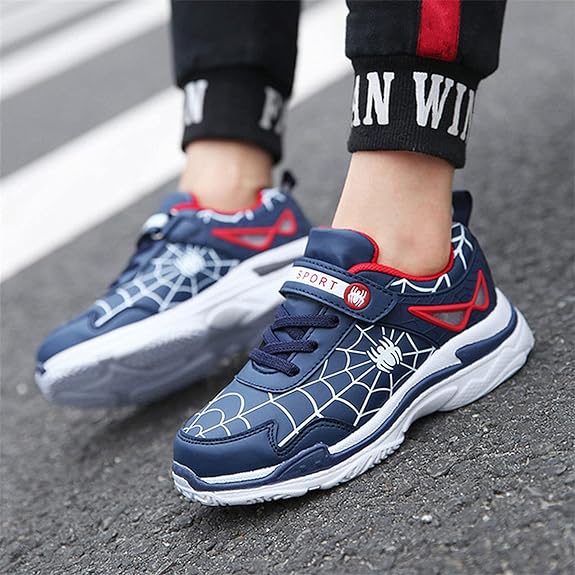 Children Lightweight Spiderman Sneakers