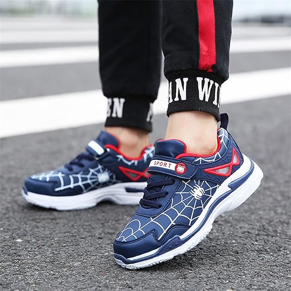 Children Lightweight Spiderman Sneakers