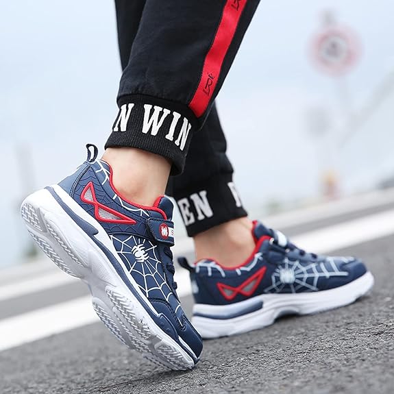 Children Lightweight Spiderman Sneakers