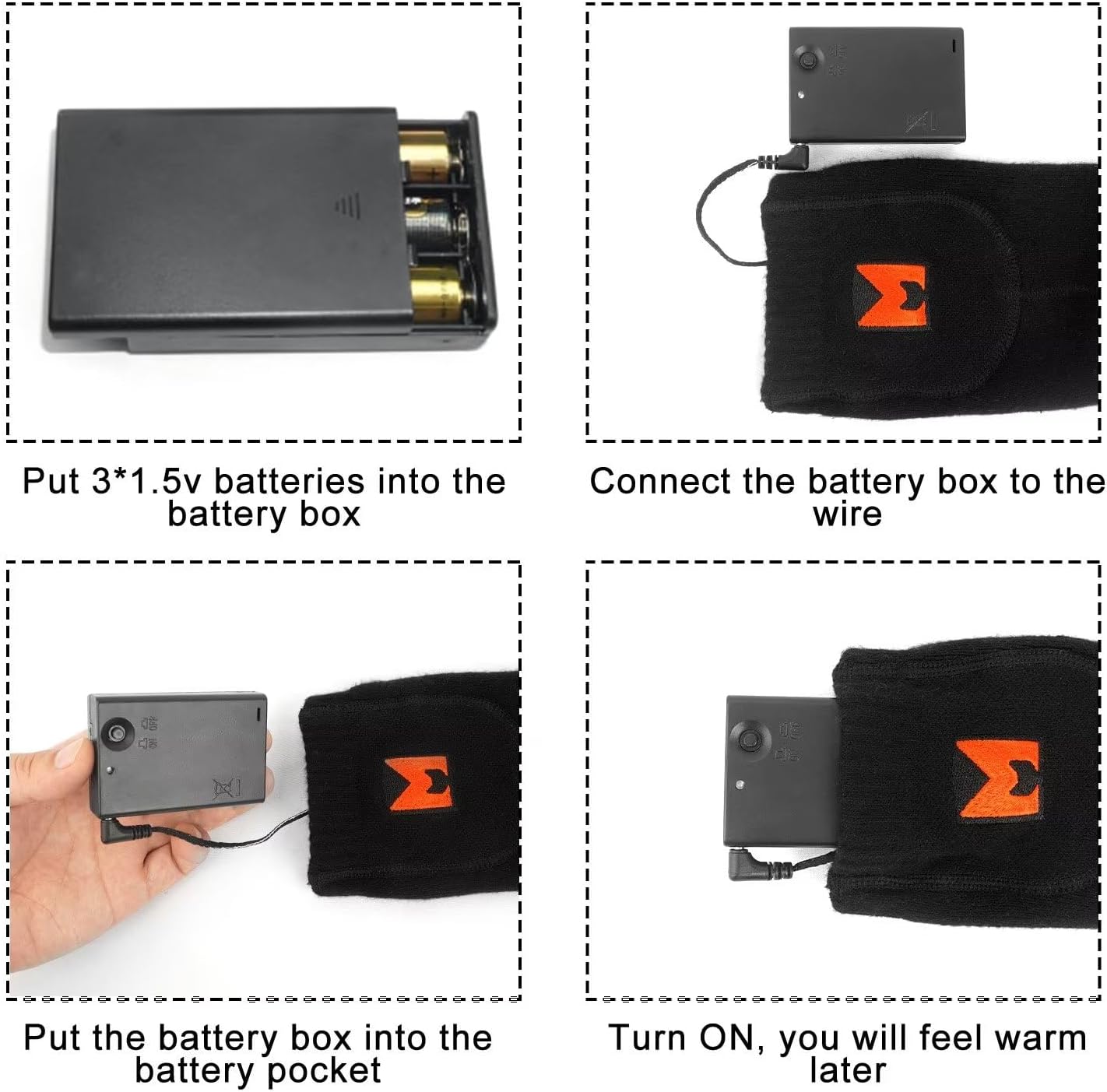 Battery-operated Heated Socks