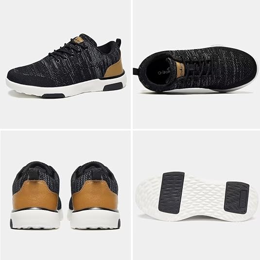 Sneakers Mesh Upper, Comfortable Supportive Casual Sneakers Outdoor Running
