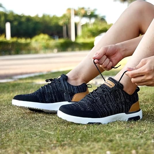 Sneakers Mesh Upper, Comfortable Supportive Casual Sneakers Outdoor Running