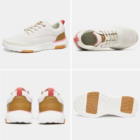 Sneakers Mesh Upper, Comfortable Supportive Casual Sneakers Outdoor Running