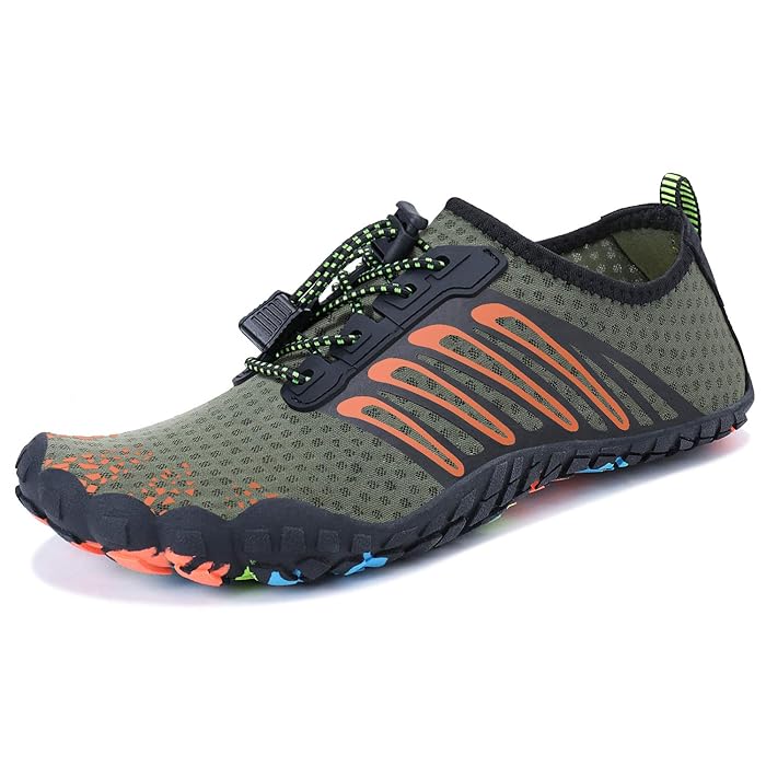 Wonesion Quick Dry Water Shoes, Unisex