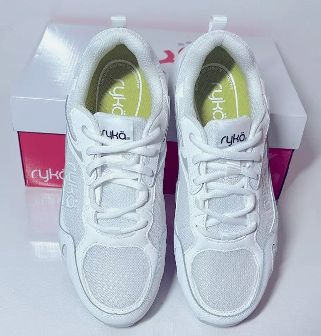 Ryka Standout Leather & Mesh Anatomic Walking Sneaker, Size 8.5M
