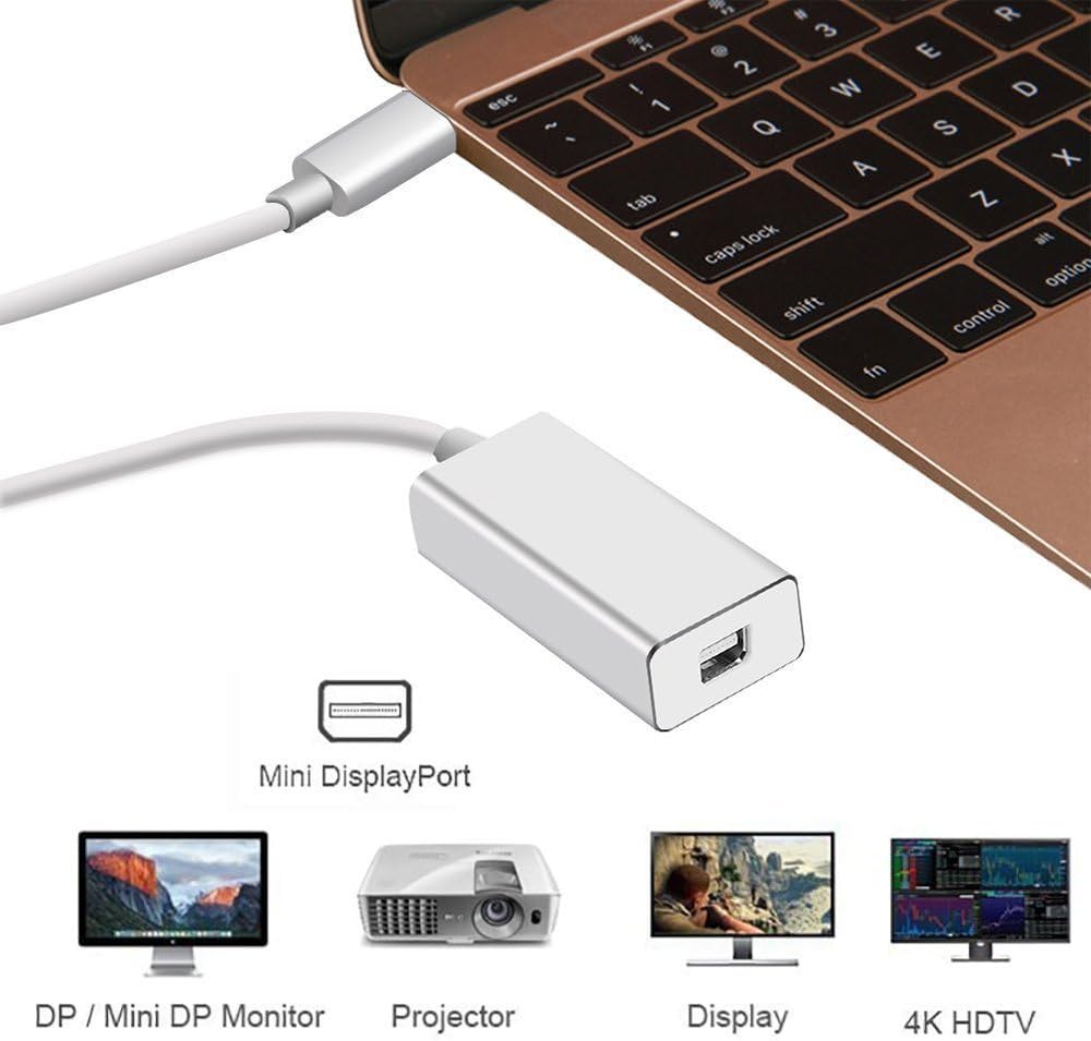 4K USB 3.1 Type-C To Mini DP Adapter 10Gbps