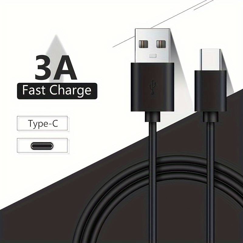 1pc USB-A to Type-C Fast Charging Braided Cable