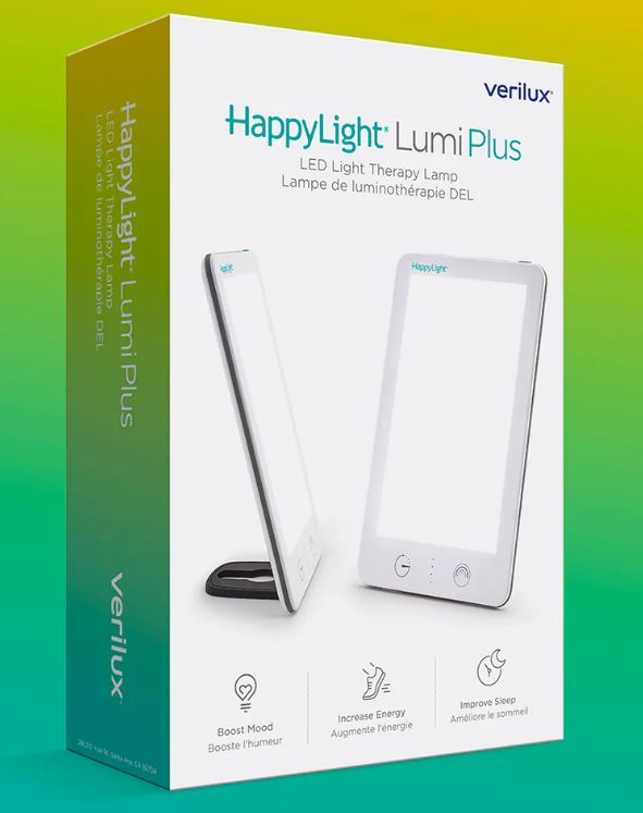 Verilux HappyLight Lumi Plus LED Light Therapy Lamp
