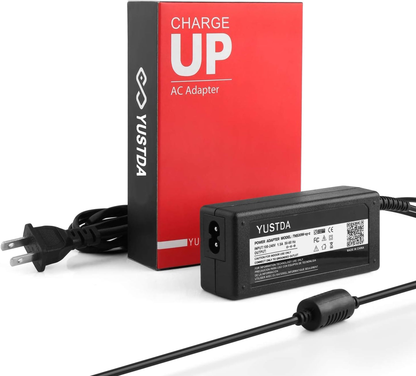 YUSTDA 12V 5A 60W AC/DC Adapter