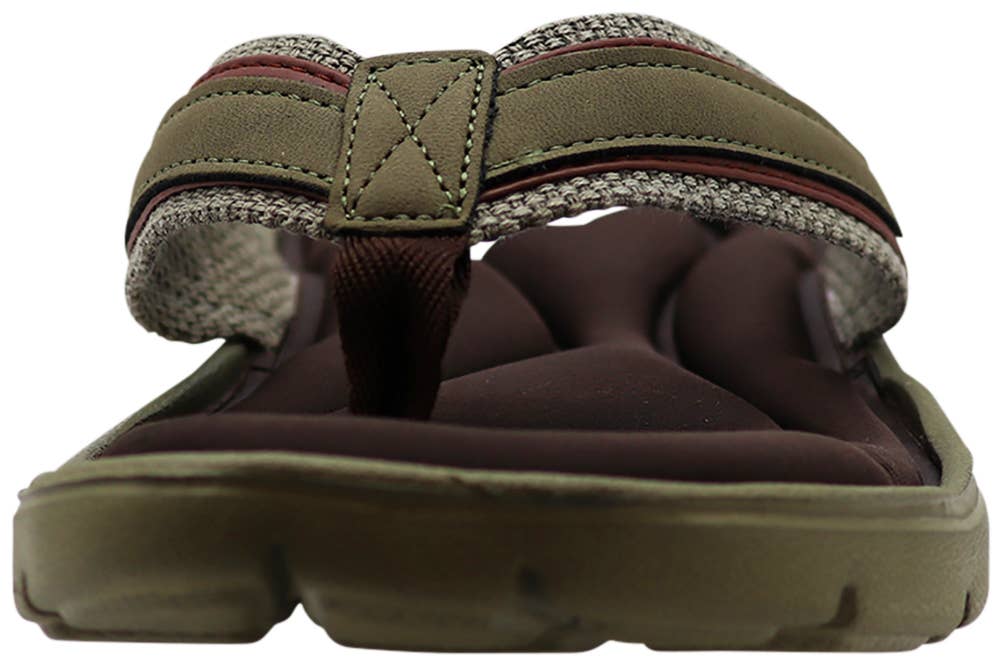 Norty Men's Memory Foam Foot-bed Comfort Casual Sandal Slip On, Size 10
