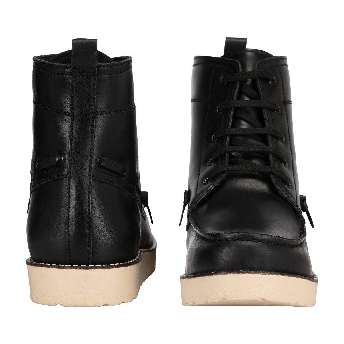 LibertyZeno Auda Leather Lace-Up Boots