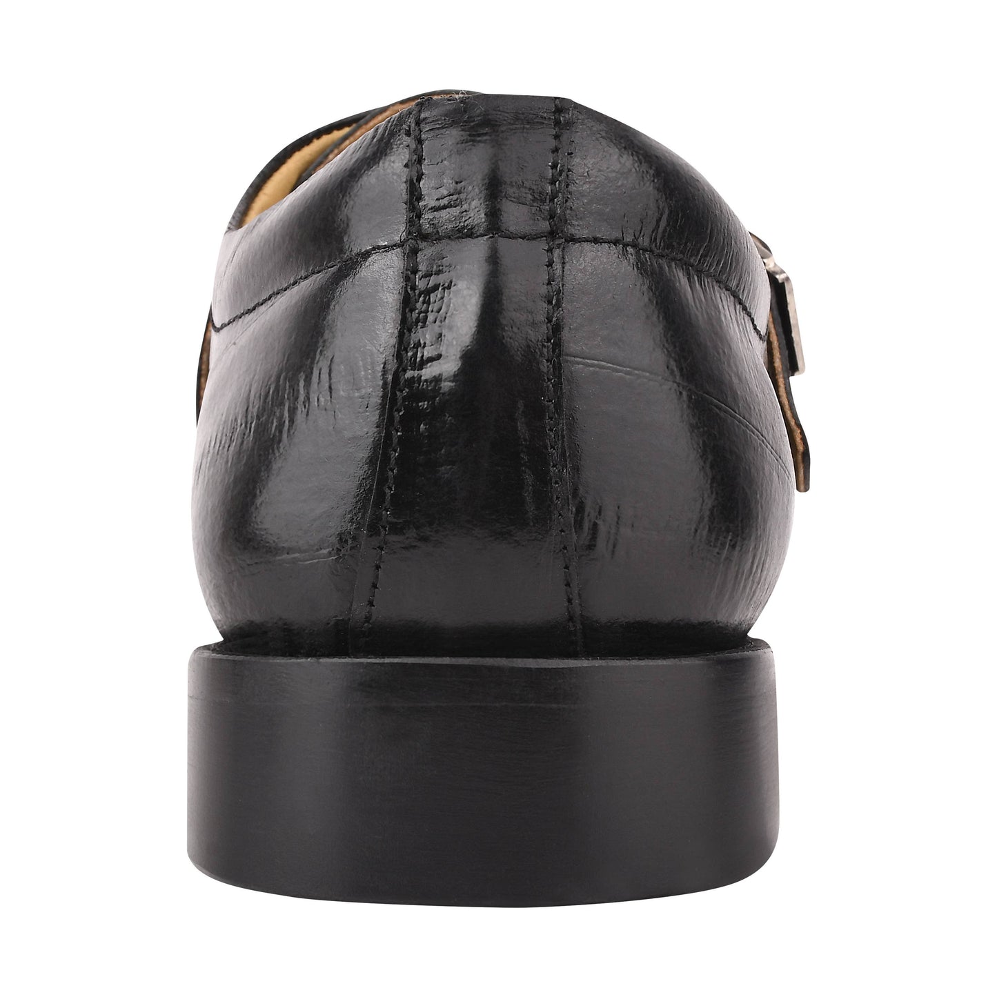 LIBERTYZENO Donna Men Leather Monk Strap Shoes