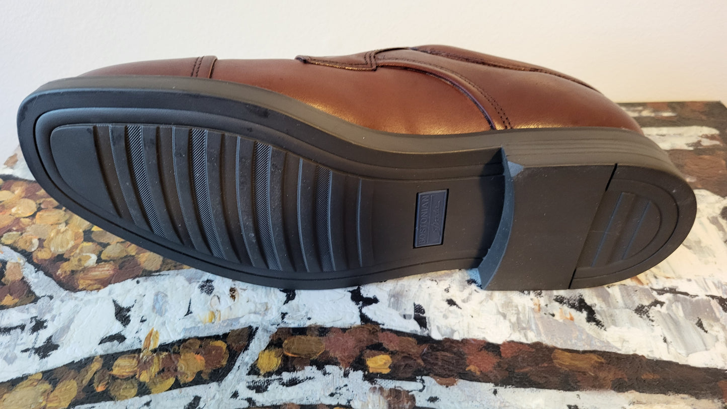 Bostonian Strada Men Cap Toe Brown Leather Oxford Shoes (22712), Size 8.5 (US)