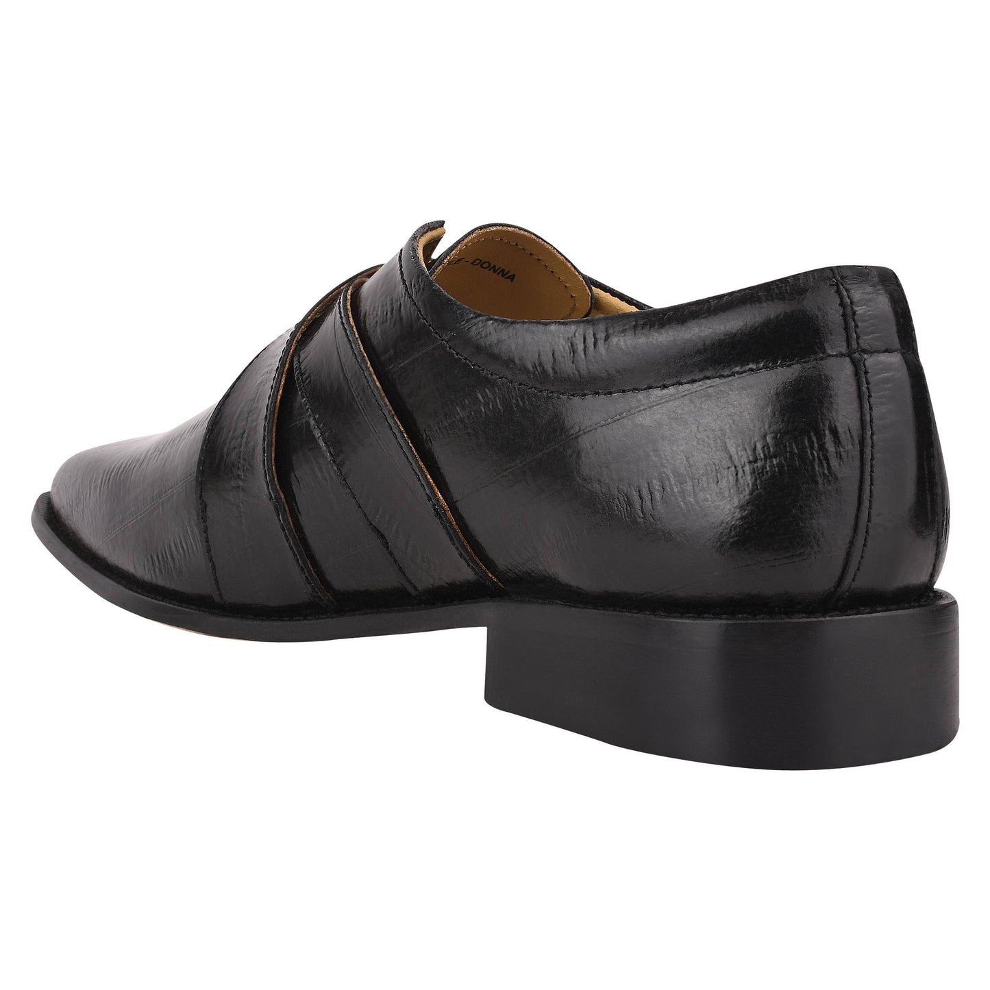 LIBERTYZENO Donna Men Leather Monk Strap Shoes