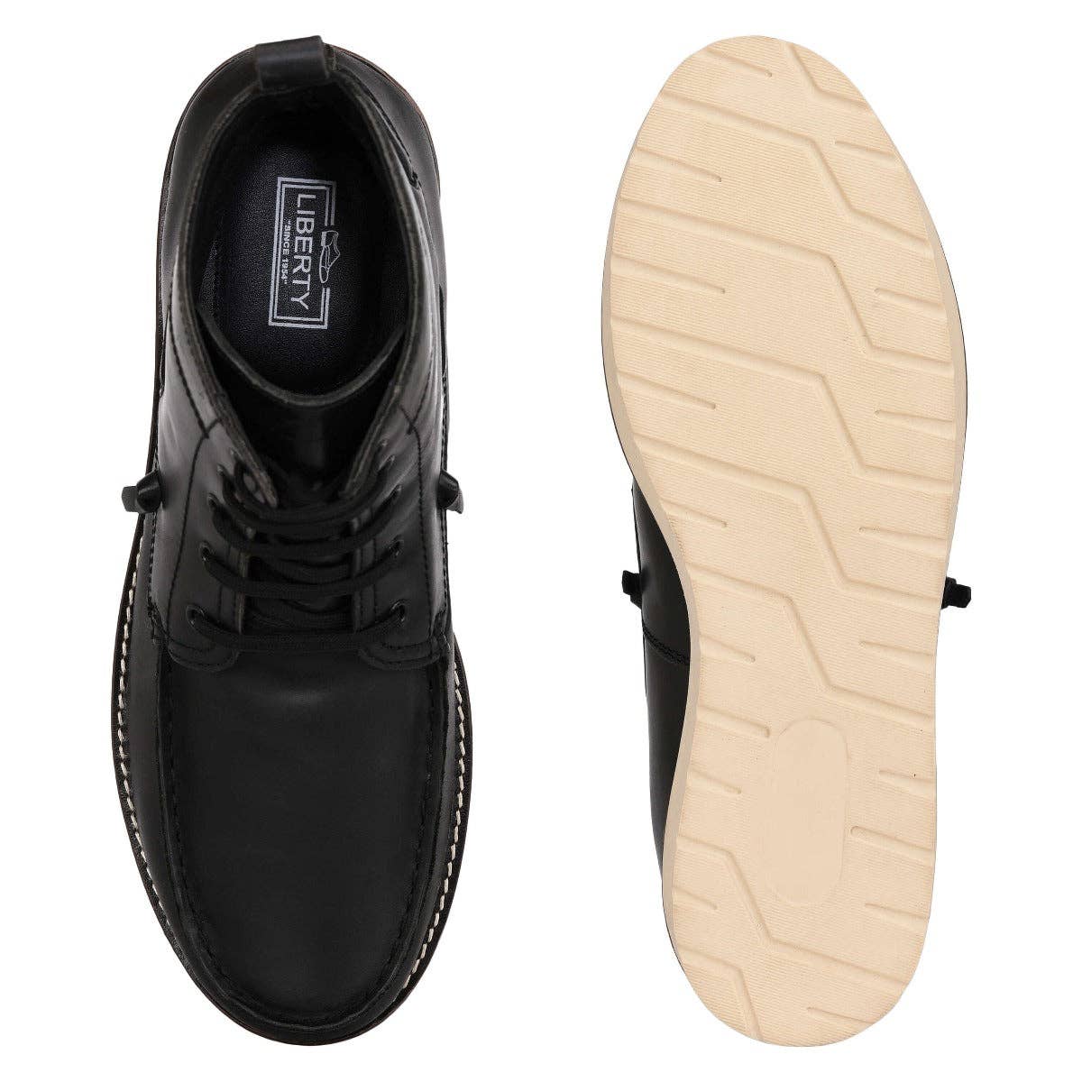 LibertyZeno Auda Leather Lace-Up Boots