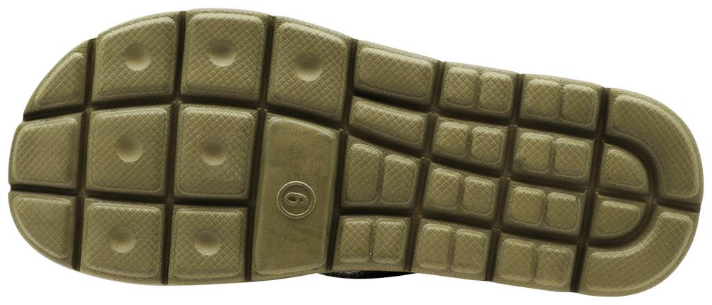 Norty Men's Memory Foam Foot-bed Comfort Casual Sandal Slip On, Size 10