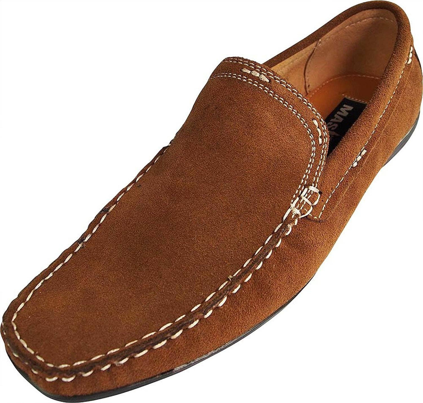 Masimo Men's Slip On Casual Dress Suede Driving Moccasin