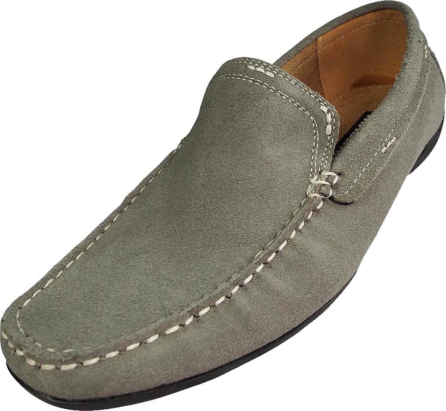 Masimo Men's Slip On Casual Dress Suede Driving Moccasin