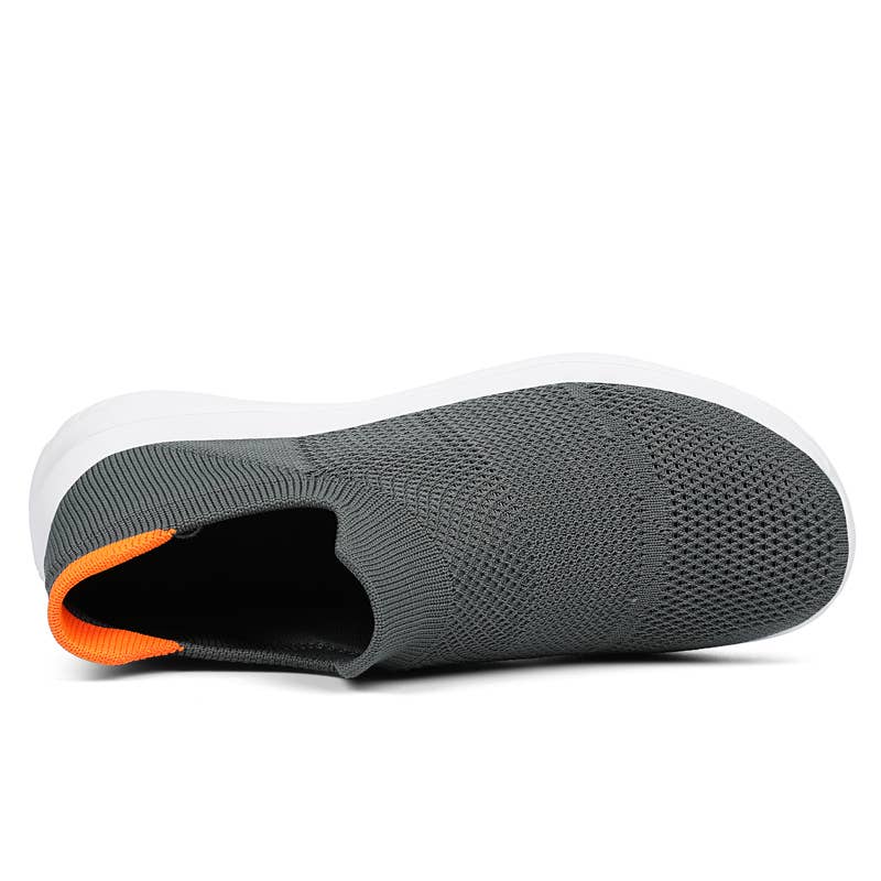 Men Casual Sport Flying Knit Sock Shoes