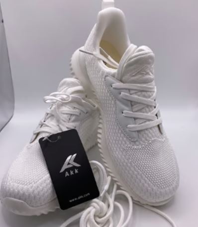 Akk Women's Walking Tennis Shoes, Slip On Memory Foam Lightweight Casual Sneakers