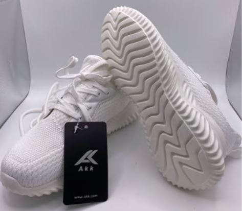 Akk Women's Walking Tennis Shoes, Slip On Memory Foam Lightweight Casual Sneakers