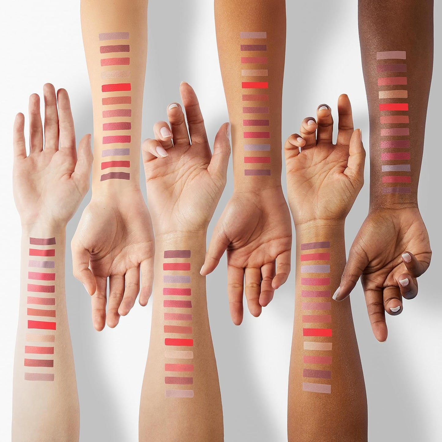 Beauty Concepts Lip Gloss Collection, 12-Piece Lip Gloss Set, Pink and Red Colors