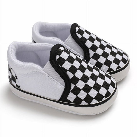 Baby Boy Pram Shoes, Size 1, 0-6 Months