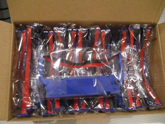 Bigger Ribbon RC700  Replacement Cartridge, Black/Red, Box of 12