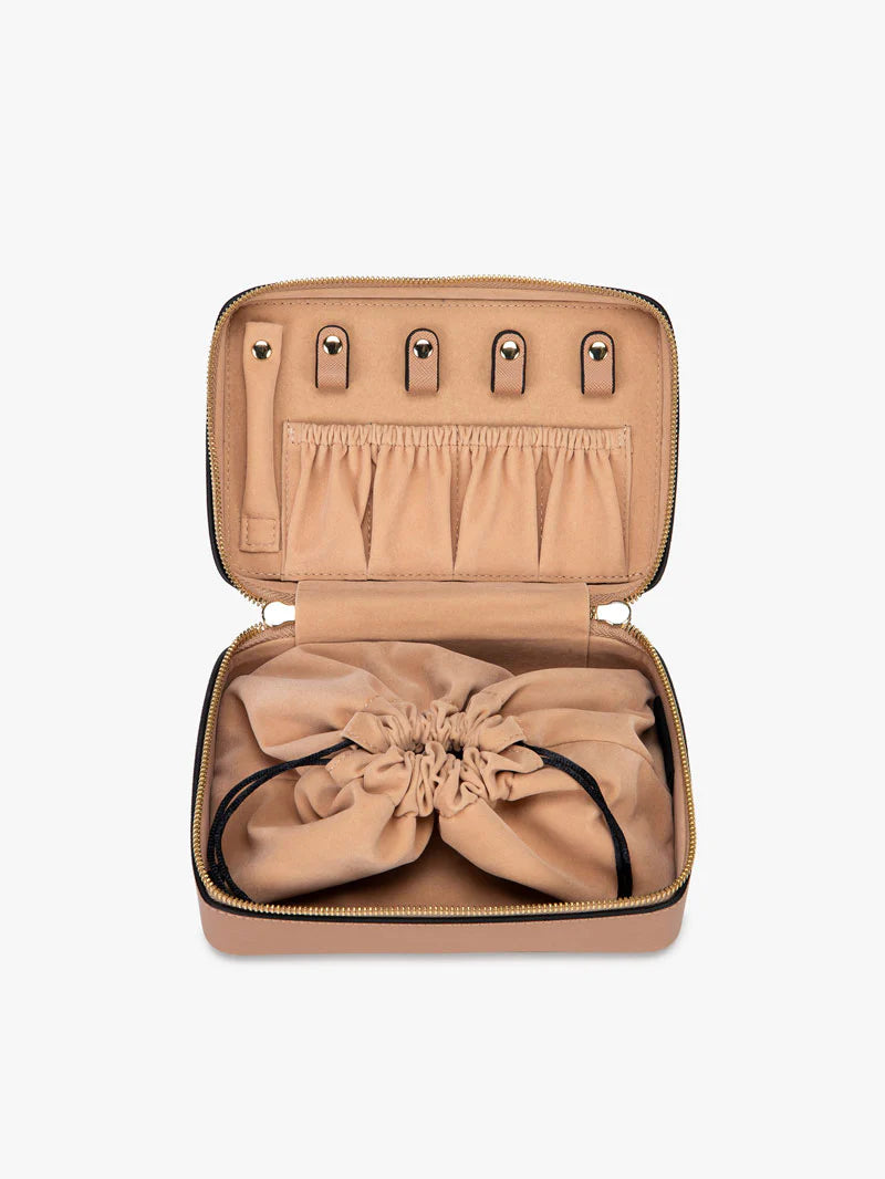 Calpak Jewelry Case, Caramel