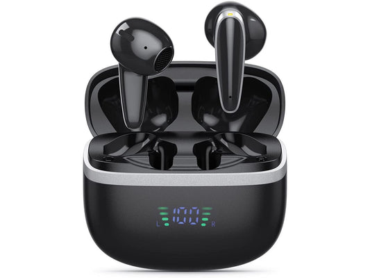 True Wireless Earbuds,  Bluetooth 5.1 In-Ear Headphones with ENC 4 Mic Noise Canceling