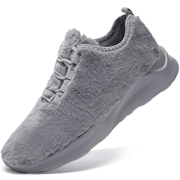 Women's Comfy Fur-type Sneakers