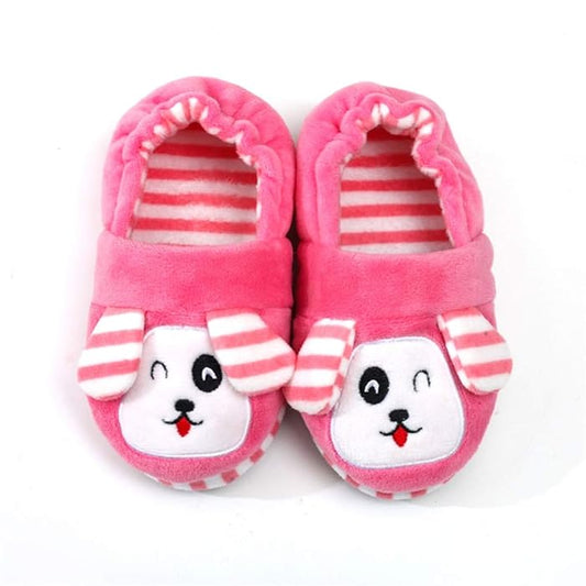 Toddler Girls Doggy Stripe Slipper, US 5-6