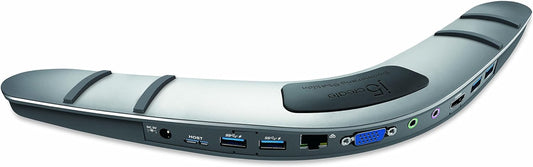 j5create Boomerang Station Universal USB 3.0, Docking Station with 1080P Res