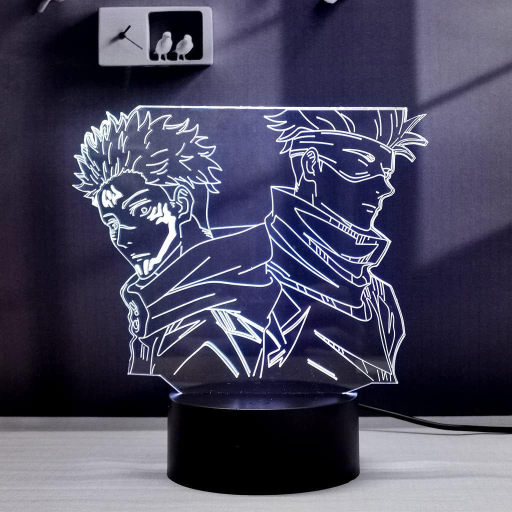 Jujutsu Kaisen 3D Illusion Lighting, 16 Colors Change Remote