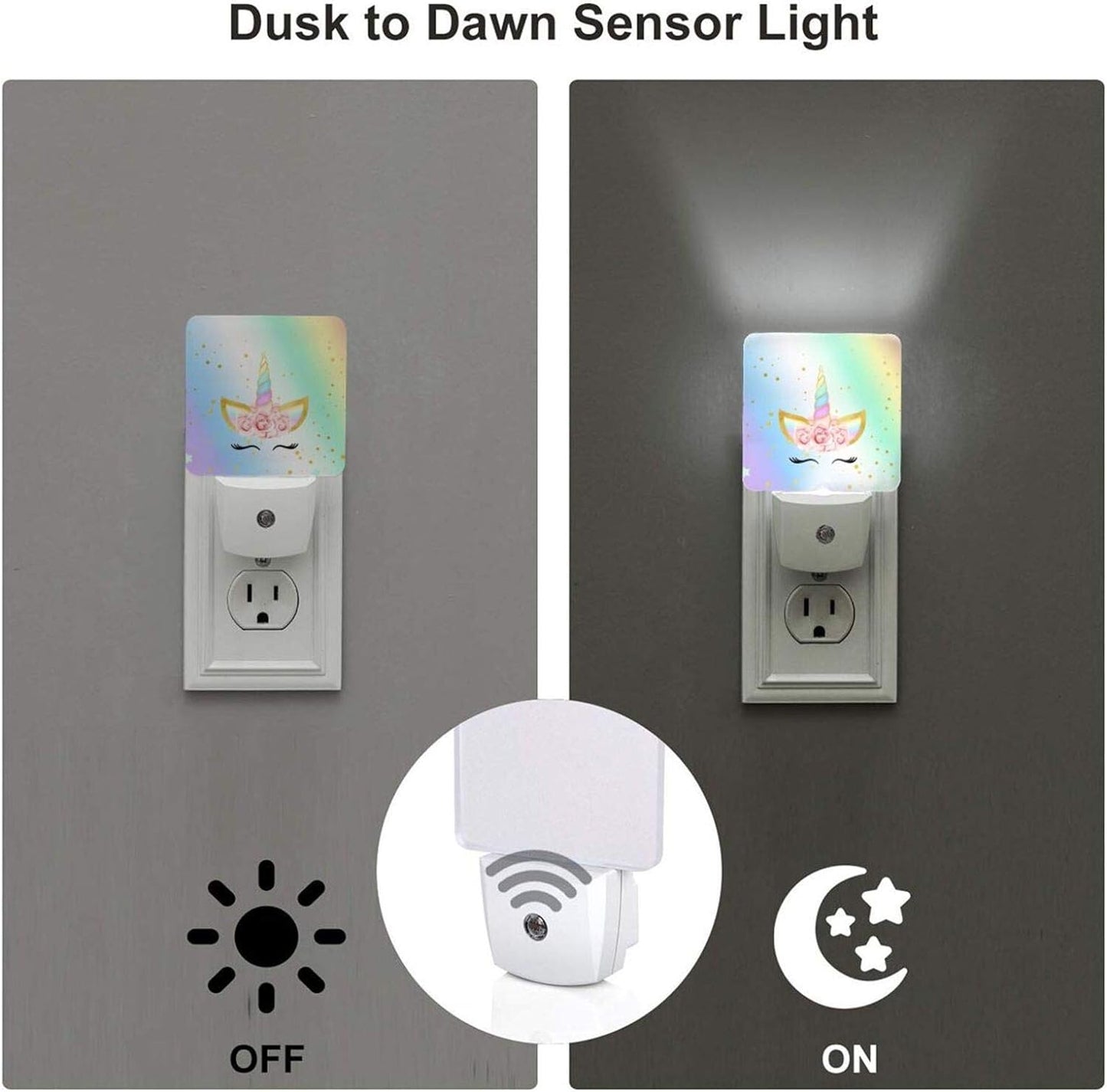 LED Night Light 1 PC, Wall Decorative (Unicorn)