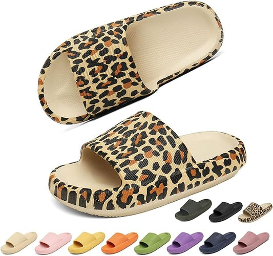 Men's Cloud Slippers, Thick Sole, Super Comfy Memory Foam, Size 11